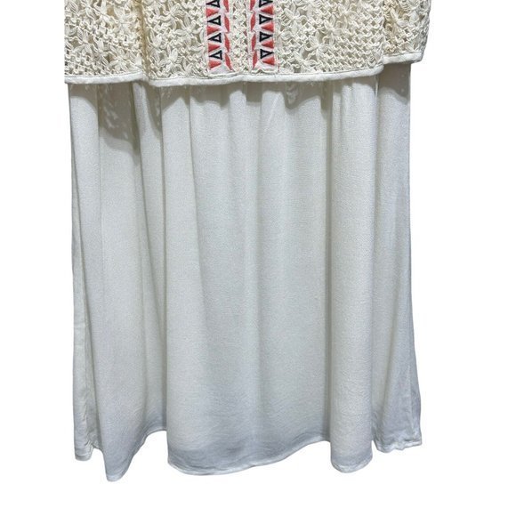 Flying Tomato Crochet Dress Large Boho Beach Hippie Festival Romantic Dainty - Picture 6 of 7